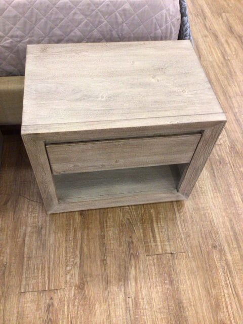 RH Light Grey Nightstand