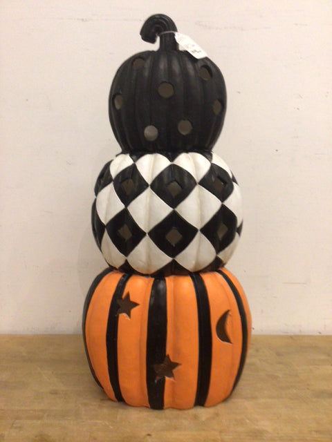 Stacked Halloween Pumpkins