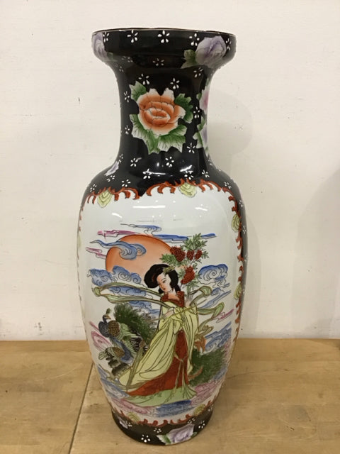 24" Vintage Oriental Vase