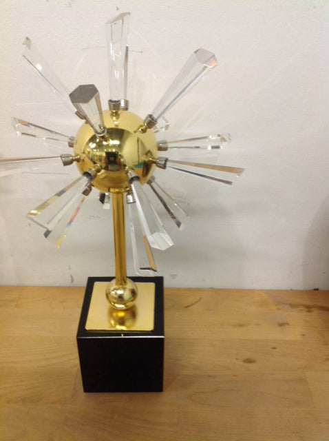 13" Gold & Lucite Sputnik