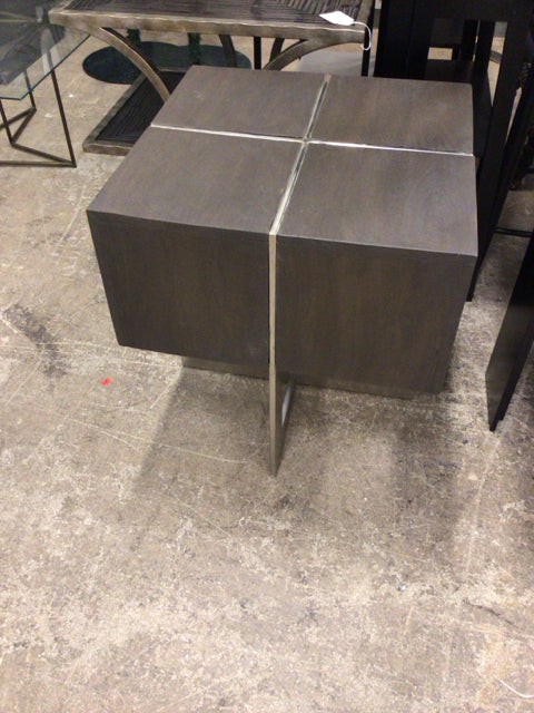 24" Z Gallerie Clifton Square End Table