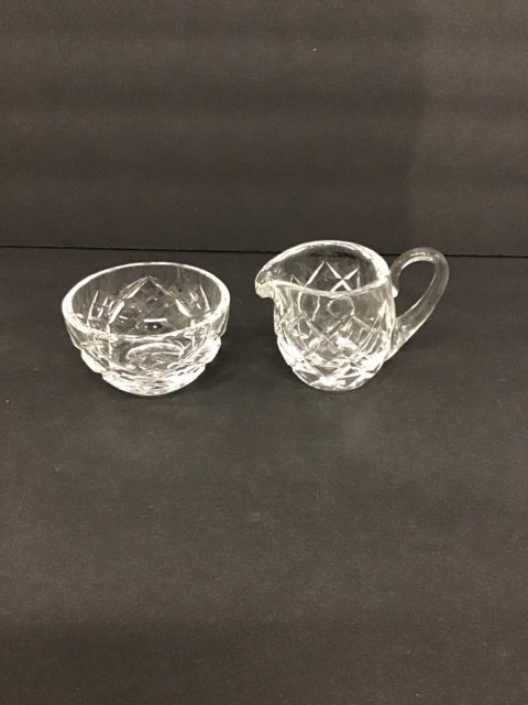 Waterford Crystal Mini Creamer& Sugar Bowl