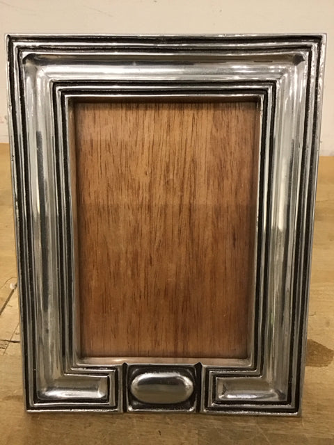 5"x7" Pewter Finish Border Metal Photo Frame