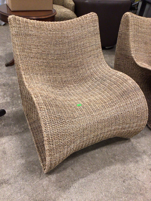 Rattan Slipper Chair