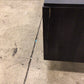 AS-IS Three Rattan Door Media Console(Large Crack On side)