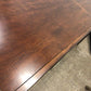 AS-IS 17" X 66" Wood & Metal Console Table(Top Scracthed)