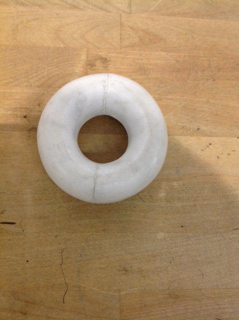 Marble Round Donut Shaped Paperweight