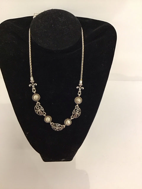 Brighton "Barcelona" Style Silver Necklace