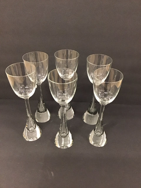Set/6 "Flight" By Irice Claret Wine Goblets