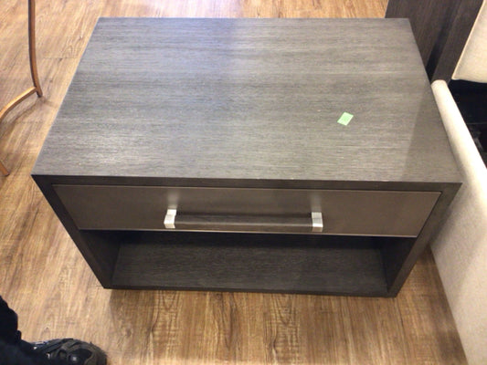 30" X 20" X 20" AS-IS Theodore Alexander One Drawer Nightstand