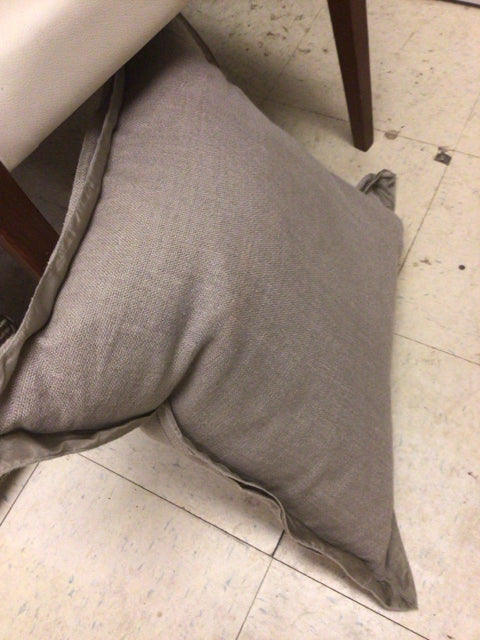 Grey Fabric Pillow