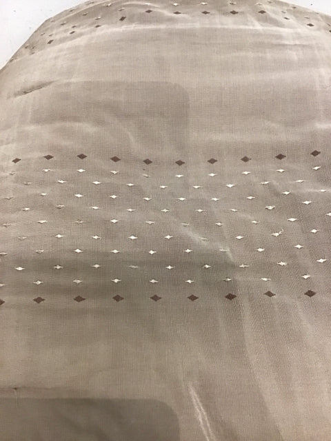 Queen Champagne Diamond Pattern Comforter Bedding