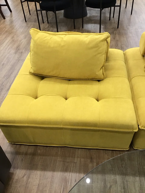 Mustard Yellow Single Modular Chair