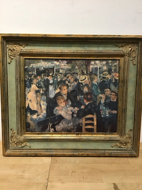 Framed Renoir "Dance at Le Moulin"