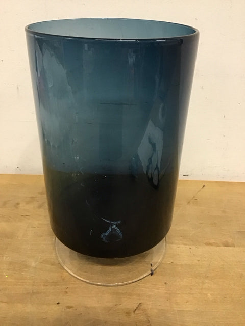 13.5" CB London Blue Glass Hurricane