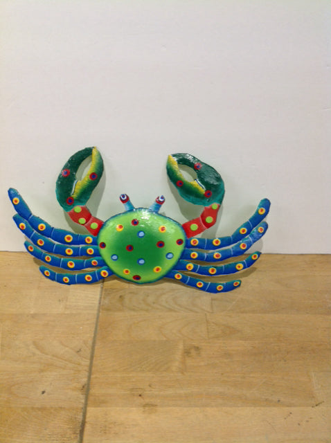 Decorative Painted Crab Wall Decor