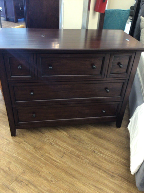 PB Dark Wood Media Chest