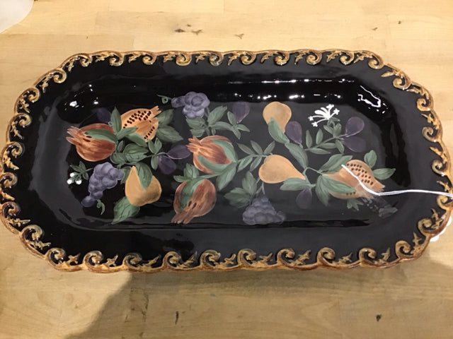 18" Raymond Waites "Pompeii" Ceramic Tray