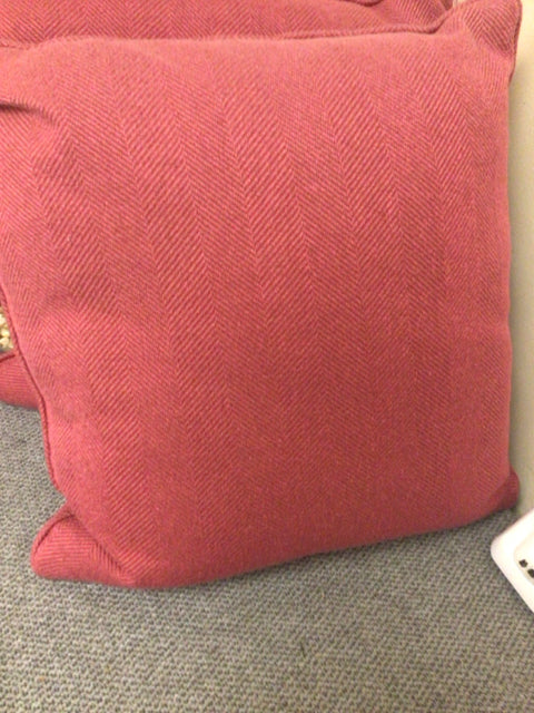 Salmon Fabric Pillow