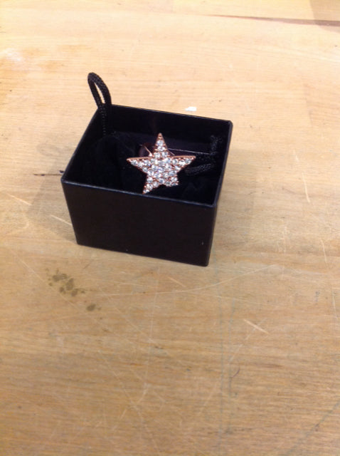 Ring- Paula Abdul Copper Stone Star