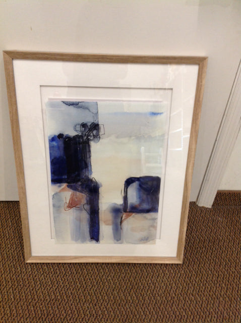 23x29 Framed Abstract Print on Paper