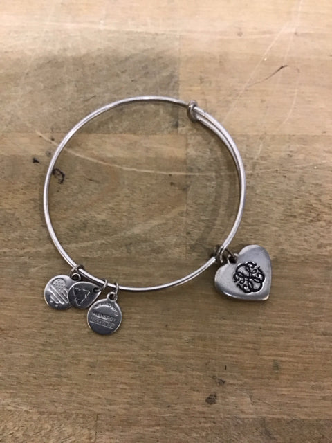 Silvertone Charm Bracelet