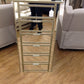 AS-I6  6 Drawer Mirrored Chest