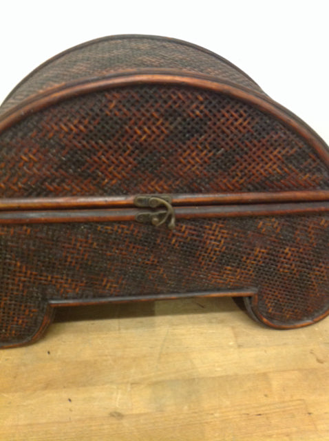 21" Rattan Box