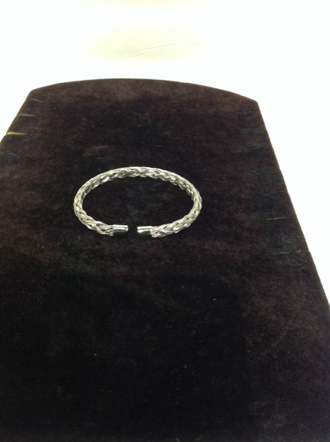 Men's Silver Mesh Bracelet