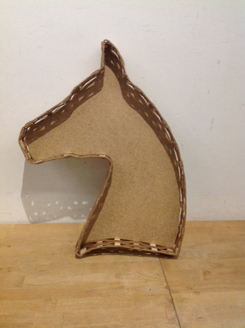 Horse Head Shaped Wooden Tray