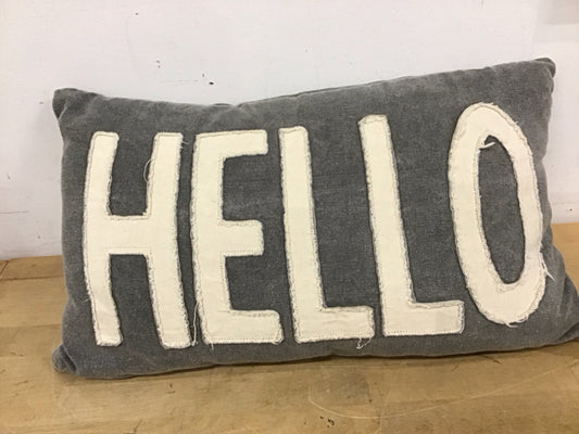 20"x12" Sugar Boo "Hello" Lumbar