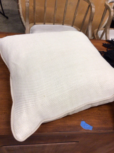 Cream Linen Pillow