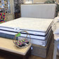 AS-IS City Home Wood Upholstered King Storage Bed(Stain On HB)
