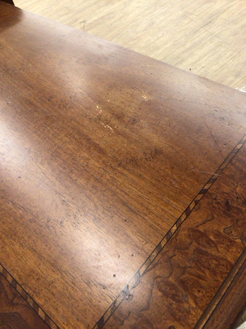 AS-IS Thomasville Wood Three Drawer Nightstand