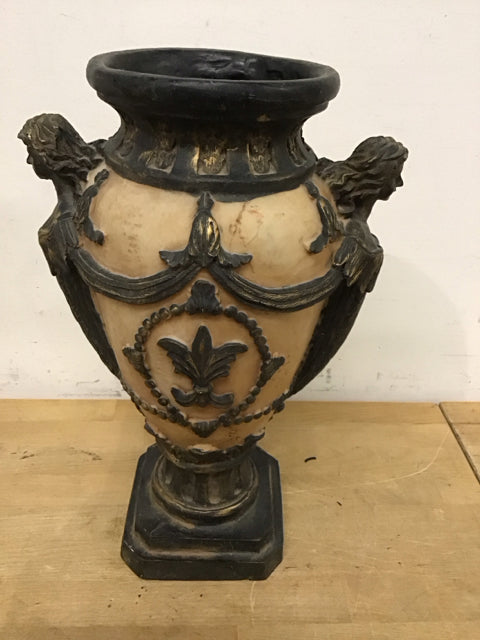 15.5" Vintage Style Amphora Vase