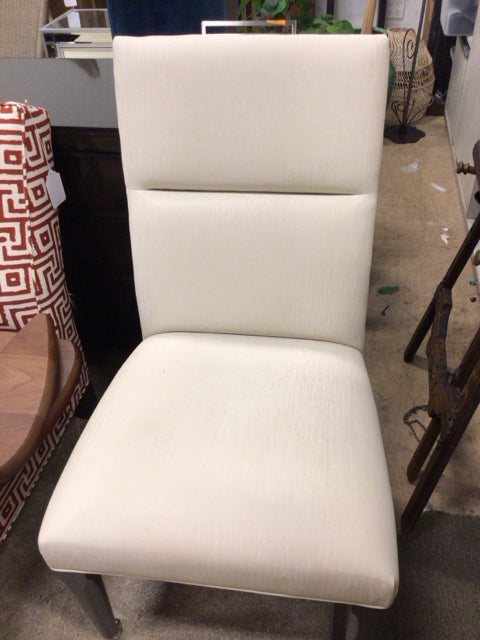 Cream Fabric Desk Chair