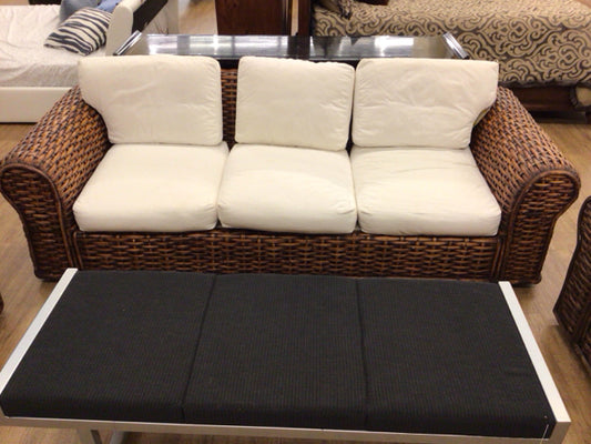 RL Woven Three Seat Sofa