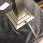 34" AS-IS Metal Table Lamp W/Grey Shade