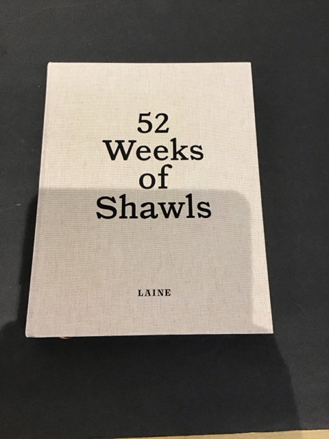 52 Weeks of Shawls Coffee Table Book