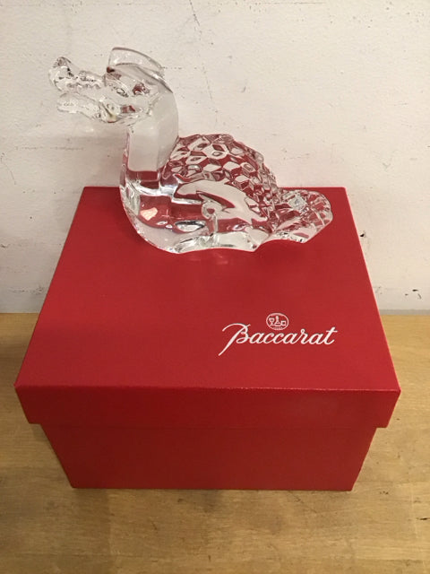 Baccarat Crystal Dragon Figurine