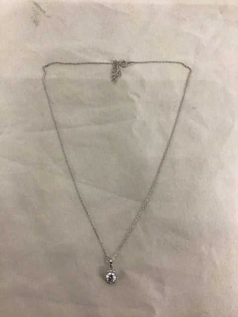Necklace Tiffany Like 925 W/CZ