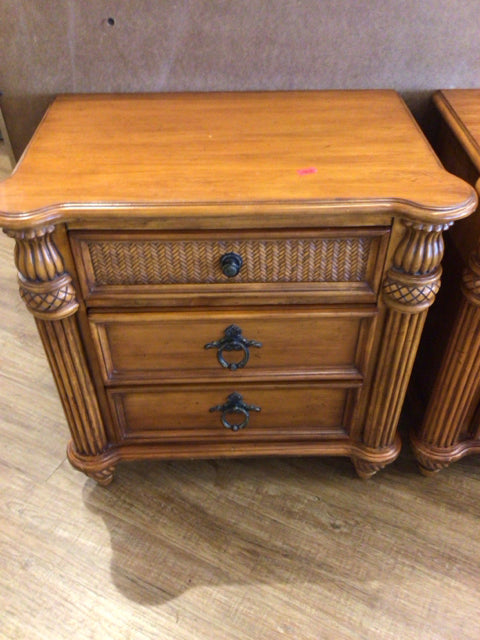 AS-IS Endura TB Style Three Drawer Nightstand(Surface Scratch/Chips)