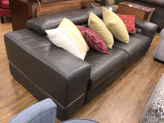 El Dorado Two PC Grey Power Reclining Sofa