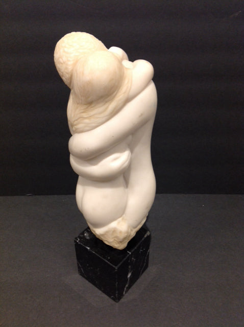13" Resin Man/Woman w/Marble Base