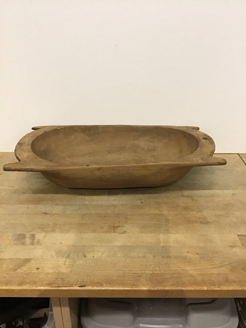 Primative Wood Trencher/Dough Bowl