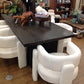 AS IS ---   RH Seagram Rectangular  Dining Table