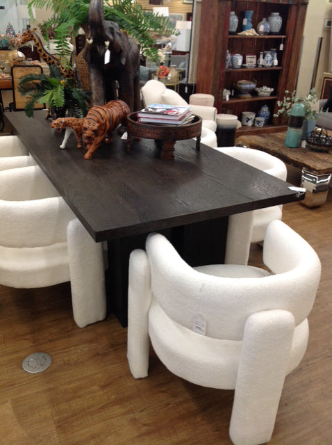 AS IS ---   RH Seagram Rectangular  Dining Table