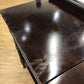 AS-IS Drexel Heritage One Drawer Dark Wood Nightstand(Top Damage)