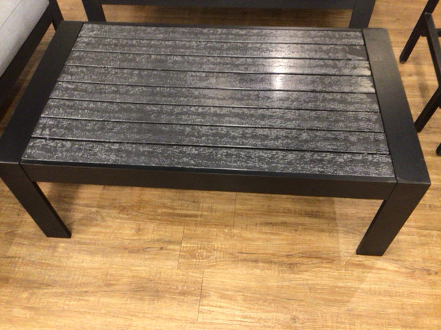 24" X 43" Solaste Aluminum Outdoor Coffee Table