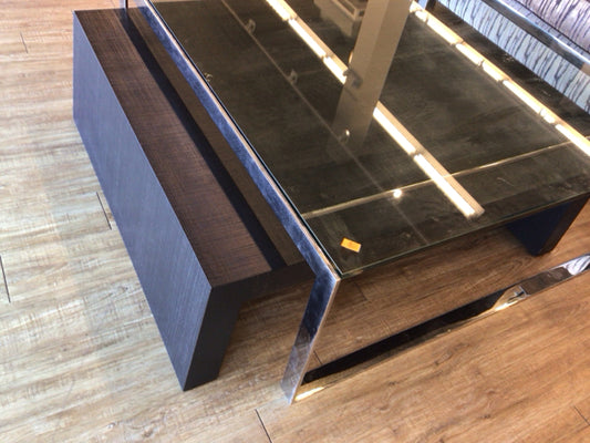 Black Textured Coffee Table